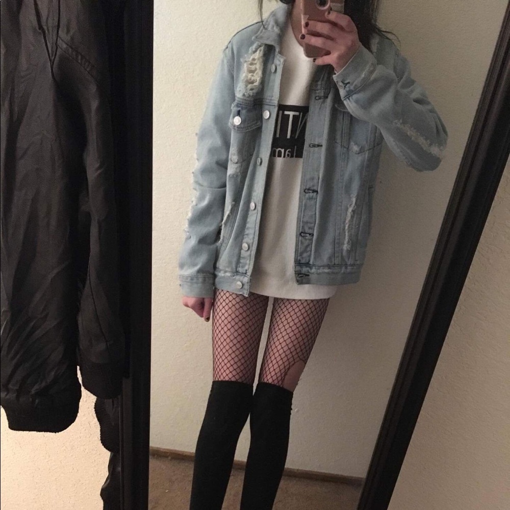 ATTENTION: I Have Arrived Cream Oversized Sweater